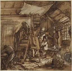 The Painter in the Studio