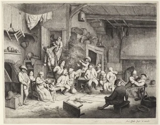 Interior of a Dutch Ale House