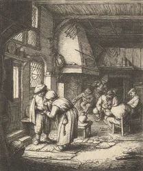 Peasant Paying his Bill, 1610-85