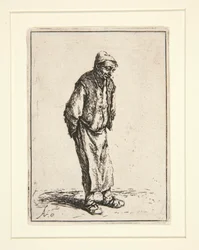 Peasant with His Hands Behind His Back