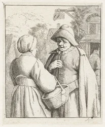 Woman and Man in Conversation