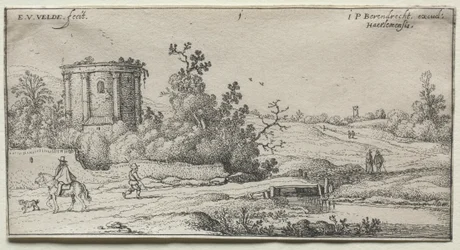 The Road by the Little Round Temple