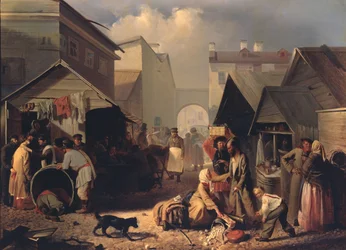 Refreshment Stall in St. Petersburg
