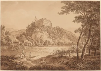 View of Castle Sachsenburg
