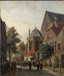 A Dutch Street Scene