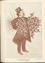 Fantasio, ca. 1912 - Illustration of A Barrere (1874-1931): Fencing - Rouzier Dorcieres