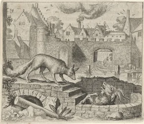 Fable of the Fox and the Goat
