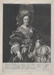 Laura Dianti with a Black Page