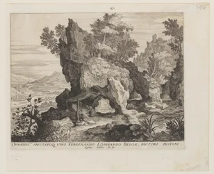 Rocky Landscape with St. Jerome