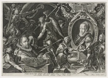 Bartholomaeus Spranger and His Wife, Christina Muller