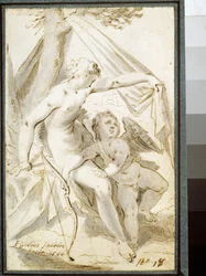 Venus and Cupid