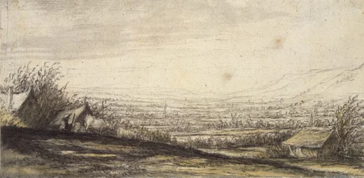 Extensive Landscape with Cottage and Cattle