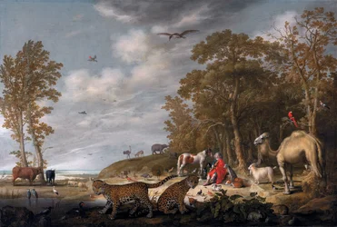 Orpheus Playing for the Animals