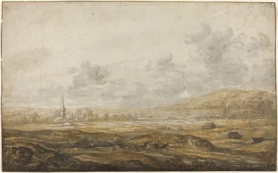 Panoramic Landscape along the Rhine