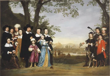 Portrait of the Sam Family