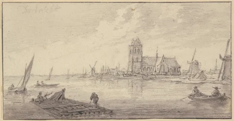 Timber Rafts off Dordrecht
