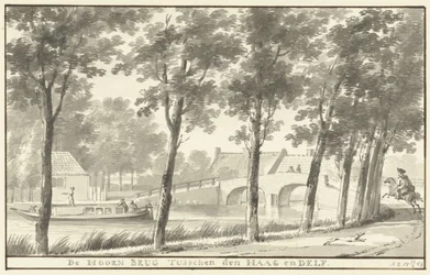 The Hoorn Bridge Between The Hague and Delft