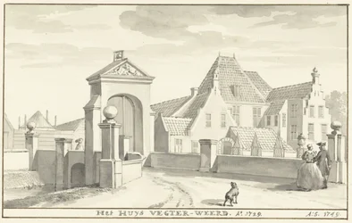 The Havezathe Vechterweerd near Zwolle in 1729