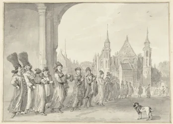 The Embassy of the Tsar of Moscow on the Way to the States General in The Hague, 4 November 1631