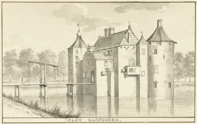Castle Gansoijen near Drongelen