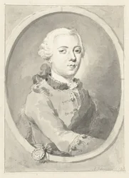 Portrait of William V, Prince of Orange-Nassau, to the Right, in Oval