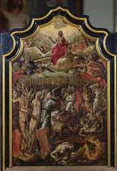 The Last Judgement, central panel of a triptych