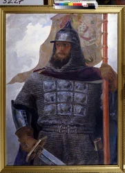 Portrait of Alexander Nevsky, Grand Prince of Novgorod and Vladimir