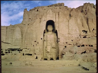 Giant standing Buddha