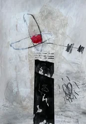Bold Abstract Red