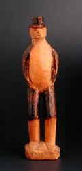 Standing figure of a European man, South-East Africa, late 19th century