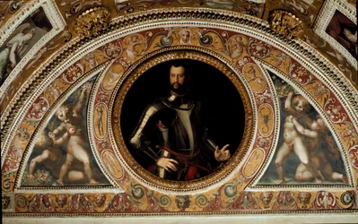 Portrait of Cosimo I di Medici, Grand Duke of Tuscany and Father of Francesco I