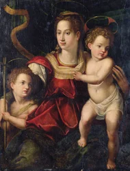 The Madonna and Child with the Infant Saint John the Baptist