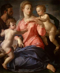 The Holy Family with the young John the Baptist