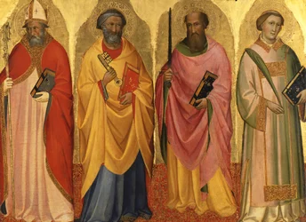 A Holy Bishop / Saint Peter / Saint Paul / A Holy Deacon