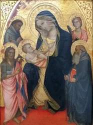 Madonna with the Child, St. John the Baptist, St. Francis, St. Anthony, and a Martyr