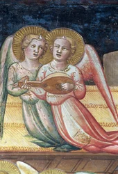 Two Musical Angels (detail)