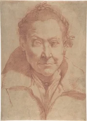 Bust-Length Portrait of a Woman (recto); Bust-Length Study of a Girl (verso)