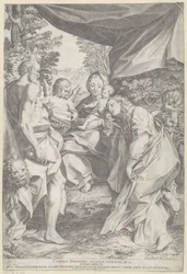 Mary with Child and Saint Jerome and Mary Magdalene