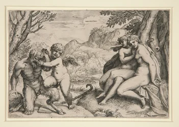 Pan Subdued by Cupid