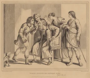 Tobias anoints his Father