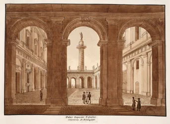 The Palazzo Imperiali Valentini. Archaeological Restoration.
