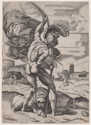 Man with a Flag, ca. 1514-36