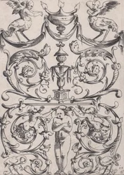Ornamental Panel, ca. 1514-36