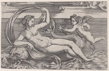 Venus Reclining on a Dolphin
