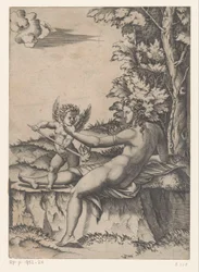 Venus and Cupid