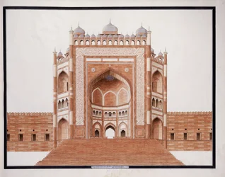 The Gateway at Futtypore, Sicri, c. 1815
