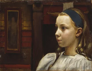 Head of a Girl, Little Anna