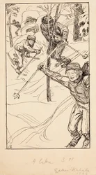 The Brothers Skiing