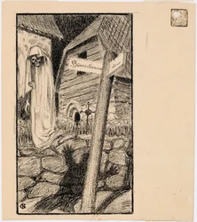 The Ghost in the Churchyard