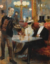 In a Café in Paris